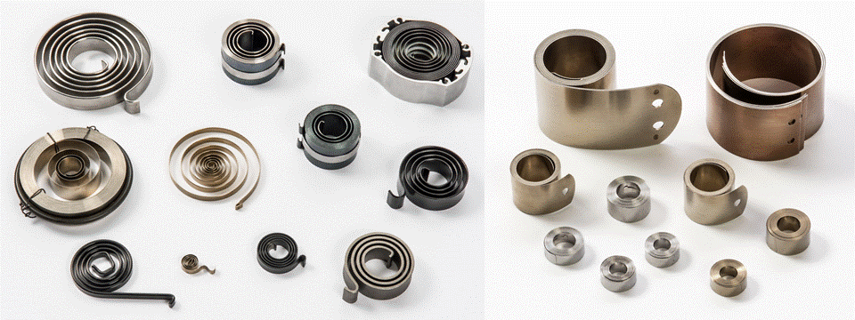 Flat Spiral Springs & Power Springs | Associated Spring